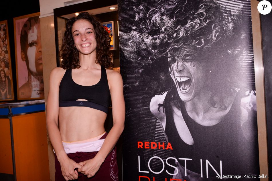 Exclusif - Olivia Courbis, la fille de Rolland Courbis lors de la première du spectacle Lost in Buenos Aires à l'Européen à Paris le 28 juin 2021. © Rachid Bellak / Bestimage