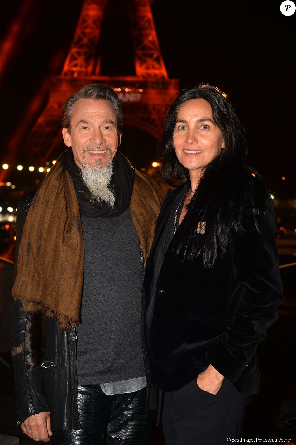 Exclusif Florent Pagny et sa femme  Azucena Caman 