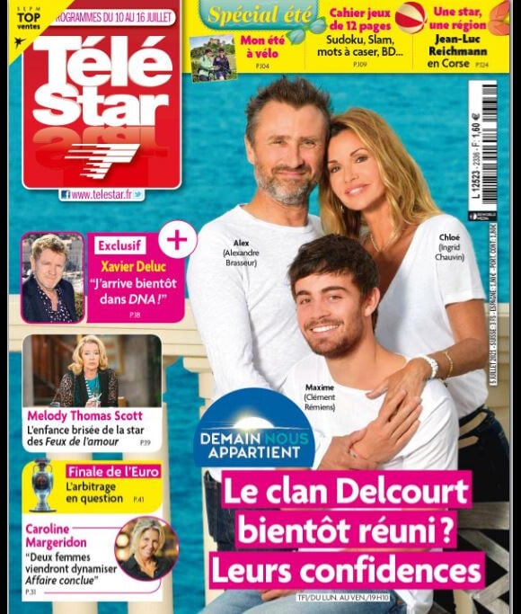Couverture du magazine "Télé Star" du 5 juillet 2021