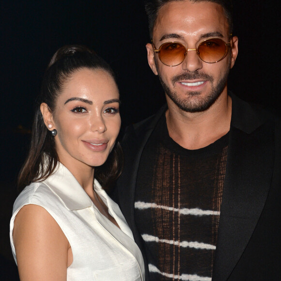 Nabilla Benattia et son mari Thomas Vergara au photocall de l'after party "Magnum x Rita Ora" sur la plage privée Magnum lors du 72ème Festival International du Film de Cannes. © Veeren/Bestimage