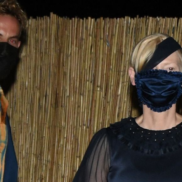 Tilda Swinton à la soirée Chanel organisée en marge du Festival de Cannes, le 7 juillet 2021.