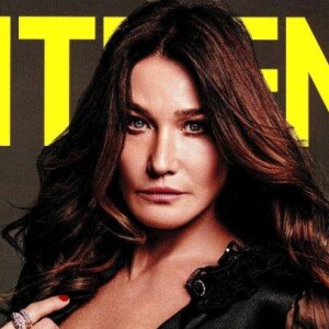 Carla Bruni-Sarkozy en couverture du magazine Citizen K International, publié le 8 juillet 2021.