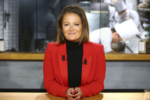 Olivia Grégoire, députée LREM de la 12ème circonscription de Paris, fait une apparition dans l'émission de LCP Politique à table à Paris. © Gwendoline Le Goff / Panoramic / Bestimage