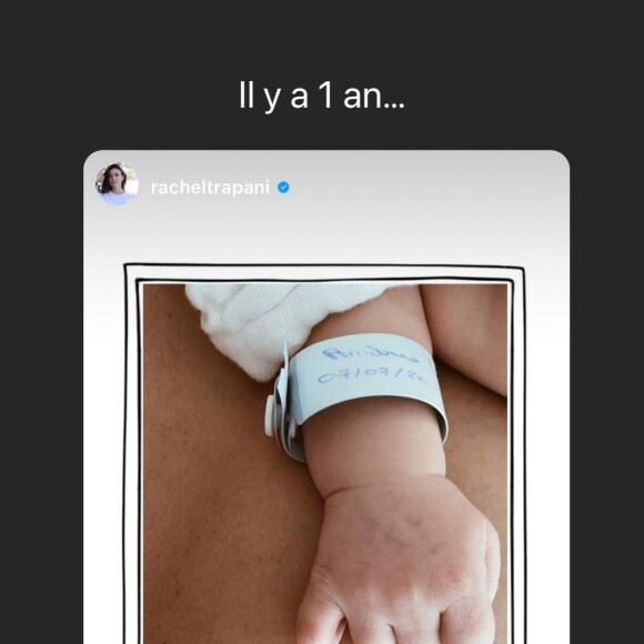 Rachel Legrain-Trapani a partagé des photos sur Instagram du 1er anniversaire de son fils Andrea.
