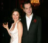 Samuel Labarthe et sa femme Hélène Médigue - 19e cérémonie des Molières 2005