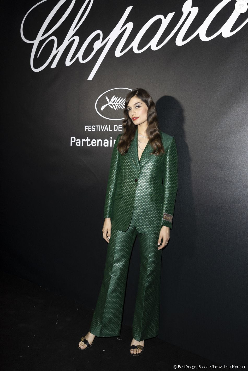Clara Luciani assiste à la soirée des Trophées Chopard 2021, lors du 74ème Festival du film de Cannes, au salon Croisette de l'hôtel Majestic. Cannes, le 9 juillet 2021 © Borde / Jacovides / Moreau / Bestimage