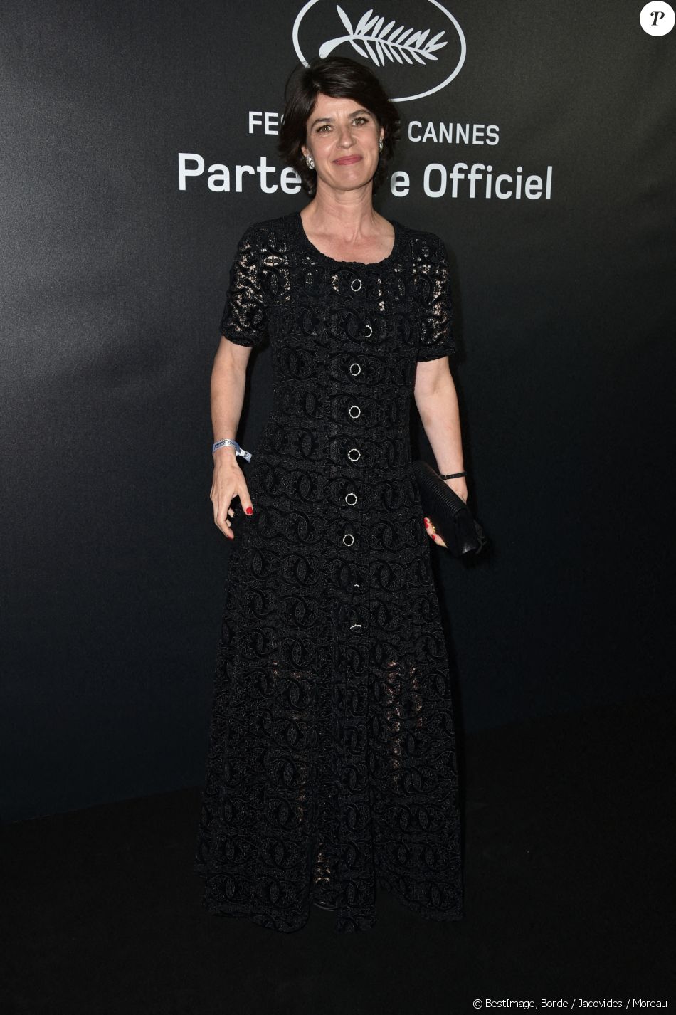 Irène Jacob assiste à la soirée des Trophées Chopard 2021, lors du 74ème Festival du film de Cannes, au salon Croisette de l'hôtel Majestic. Cannes, le 9 juillet 2021 © Borde / Jacovides / Moreau / Bestimage