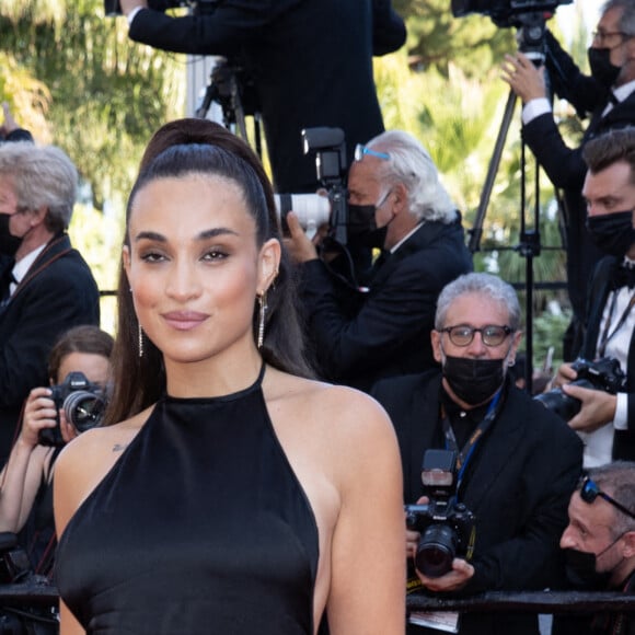 Camélia Jordana - Montée des marches du film " De son vivant " lors du 74ème Festival International du Film de Cannes. Le 10 juillet 2021 © Borde-Jacovides-Moreau / Bestimage 