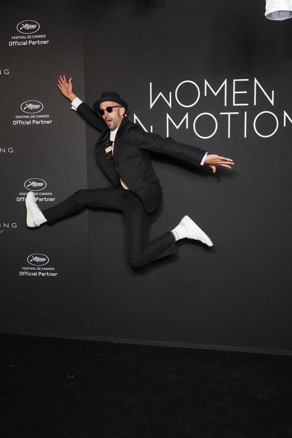 L'artiste JR - Photocall de la soirée Kering "Women In Motion" lors du 74e Festival de Cannes, le 11 juillet 2021. © Jacovides-Borde-Moreau/Bestimage