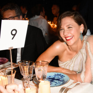 Maggie Gyllenhaal lors du dîner de la soirée Kering "Women In Motion" dans le cadre du 74e Festival International du Film de Cannes, le 11 juillet 2021.