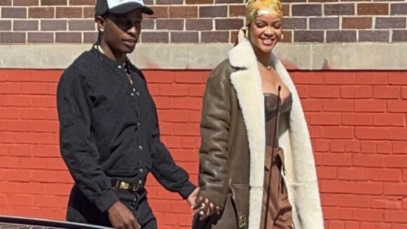 Rihanna et A$AP Rocky : Main dans la main et câlins en pleine rue, ils ne se cachent plus