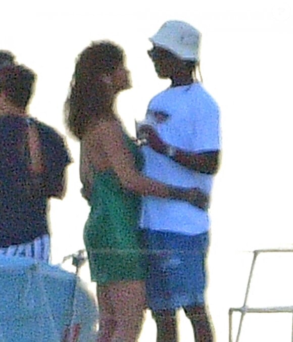 Exclusif - Rihanna et A$AP Rocky s'éclatent en vacances à la Barbade.