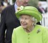 La reine Elisabeth II d'Angleterre assiste à la Cup Final du Guards Polo Club, de la parade et de la présentation du British Driving Society à Windsor, le 11 juillet 2021
