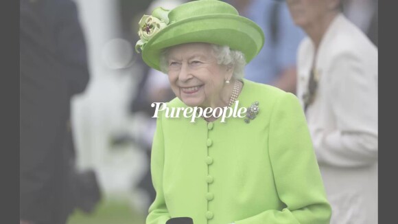 Elizabeth II : Look fluo, perles et diamants... Nouvelle apparition aveuglante !