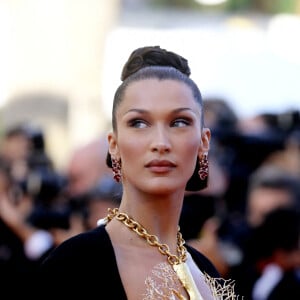 Bella Hadid - Montée des marches du film " Three Floors / Tre Piani" lors du 74ème Festival International du Film de Cannes. Le 11 juillet 2021 © Borde-Jacovides-Moreau / Bestimage 