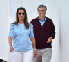 Bill Gates et sa femme Melinda sont venus encourager leur fille Jennifer qui participe à la 13ème édition du "Jumping International de Monte-Carlo", à Monaco, le 28 juin 2018. © Bruno Bebert/Bestimage