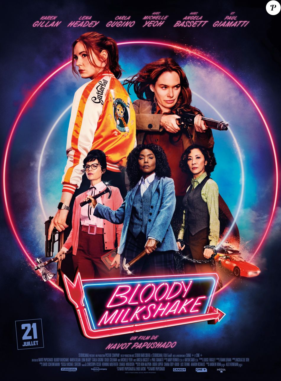 dans le film "Bloody Milkshake", de Navot Papushado. En salle le 21 juillet 2021.