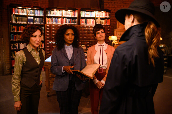 Michelle Yeoh, Angela Bassett et Carla Gugino dans le film "Bloody Milkshake", de Navot Papushado. En salle le 21 juillet 2021.