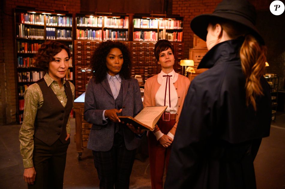 Michelle Yeoh, Angela Bassett et Carla Gugino dans le film "Bloody Milkshake", de Navot Papushado. En salle le 21 juillet 2021.