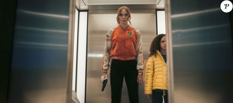 Karen Gillan et Chloe Coleman dans le film "Bloody Milkshake", de Navot Papushado. En salle le 21 juillet 2021.