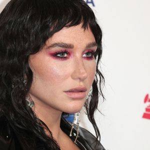 Kesha au MusiCares Person of the Year Award en l'honneur du groupe Aerosmith au Convention Center à Los Angeles, le 24 janvier 2020 