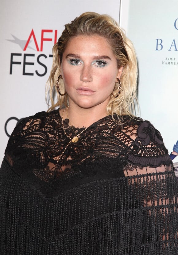 Kesha - Soirée d'ouverture du festival "AFI FEST 2018" avec la projection du film "Une femme d'exception" à Los Angeles. Le 8 novembre 2018 