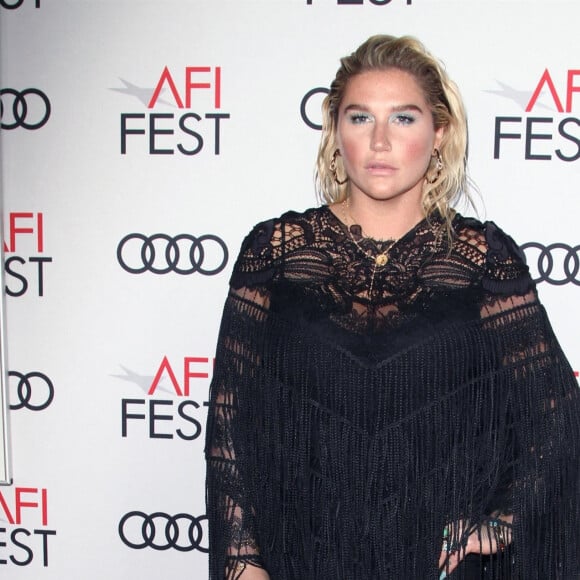 Kesha - Soirée d'ouverture du festival "AFI FEST 2018" avec la projection du film "Une femme d'exception" à Los Angeles. Le 8 novembre 2018 