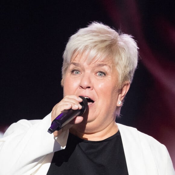 Exclusif - Mimie Mathy (Surprise M.Bernier) - Enregistrement de l'émission "La Boîte à Secrets 8", présentée par F.Bollaert et qui sera diffusée le 7 mai sur France 3. Le 19 janvier 2021 © Tiziano Da Silva / Bestimage 