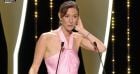 Doria Tillier présente la cérémonie de clôture du Festival de Cannes. Le 17 juillet 2021.