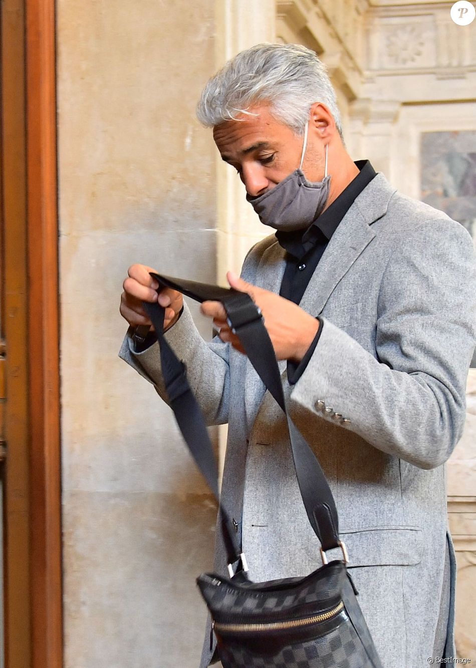 Exclusif - Farid Khider (ancien champion du monde de boxe) arrive au tribunal dans le cadre du procès de Arnaud Mimran, accusé de séquestration d'un financier suisse à Paris le 8 juin 2021.