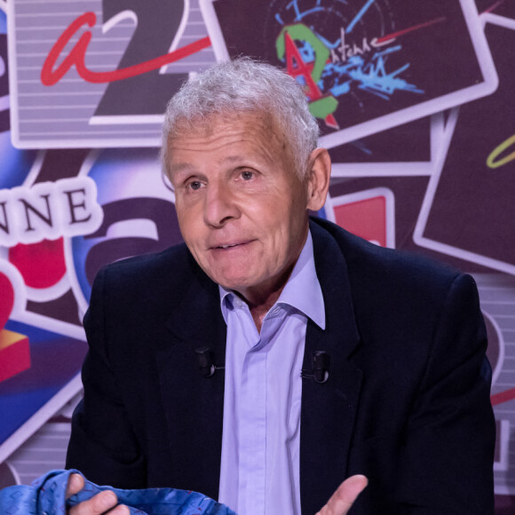 Patrick Poivre d'Arvor (PPDA) à Paris. © Tiziano Da Silva - Cyril Moreau / Bestimage 