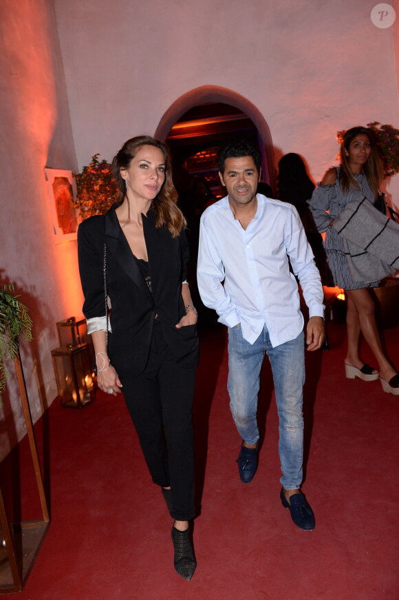 Exclusif - Mélissa Theuriau avec son mari Jamel Debbouze - Fête de clôture du 9ème festival "Marrakech du Rire 2018" au Palais Bahia de Marrakech au Maroc le 15 juin 2019. © Rachid Bellak/Bestimage