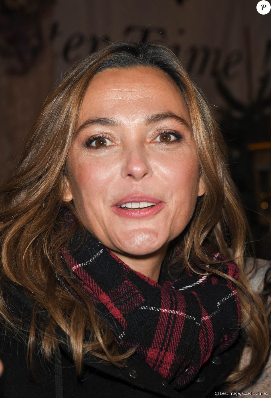 Sandrine Quétier - Illuminations rue du Faubourg Saint Honoré à Paris, le 19 novembre 2019. © Coadic Guirec/Bestimage