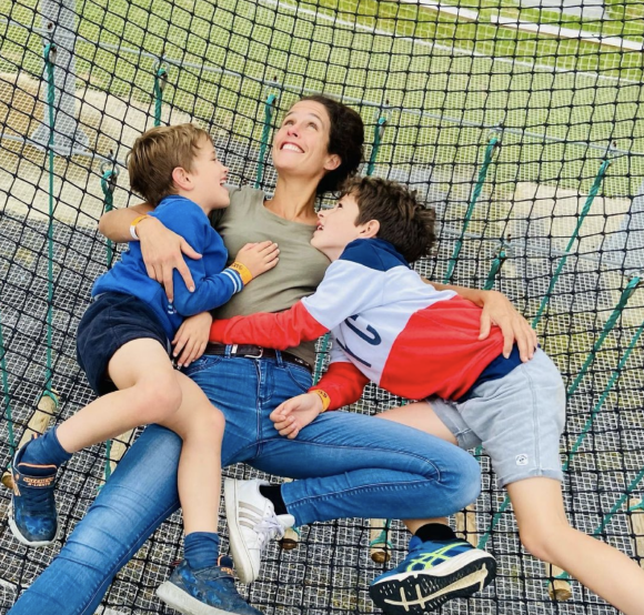Clémence Castel est l'heureuse maman de deux enfants, Louis (8 ans) et Marin (5 ans), qu'elle a eu avec son ex-compagnon Mathieu Johann - Instagram