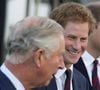 Le prince Harry, entouré du prince William, du prince Charles et de Camilla Parker Bowles, duchesse de Cornouailles, a assisté à la cérémonie d'ouverture des Invictus Games au stade olympique de Londres.