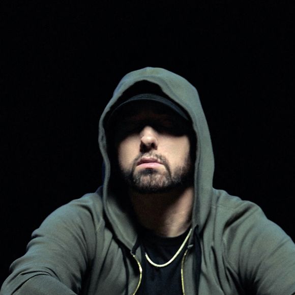 Eminem pose pour la nouvelle campagne de la marque Rag & Bone. Le 9 juillet 2018.
