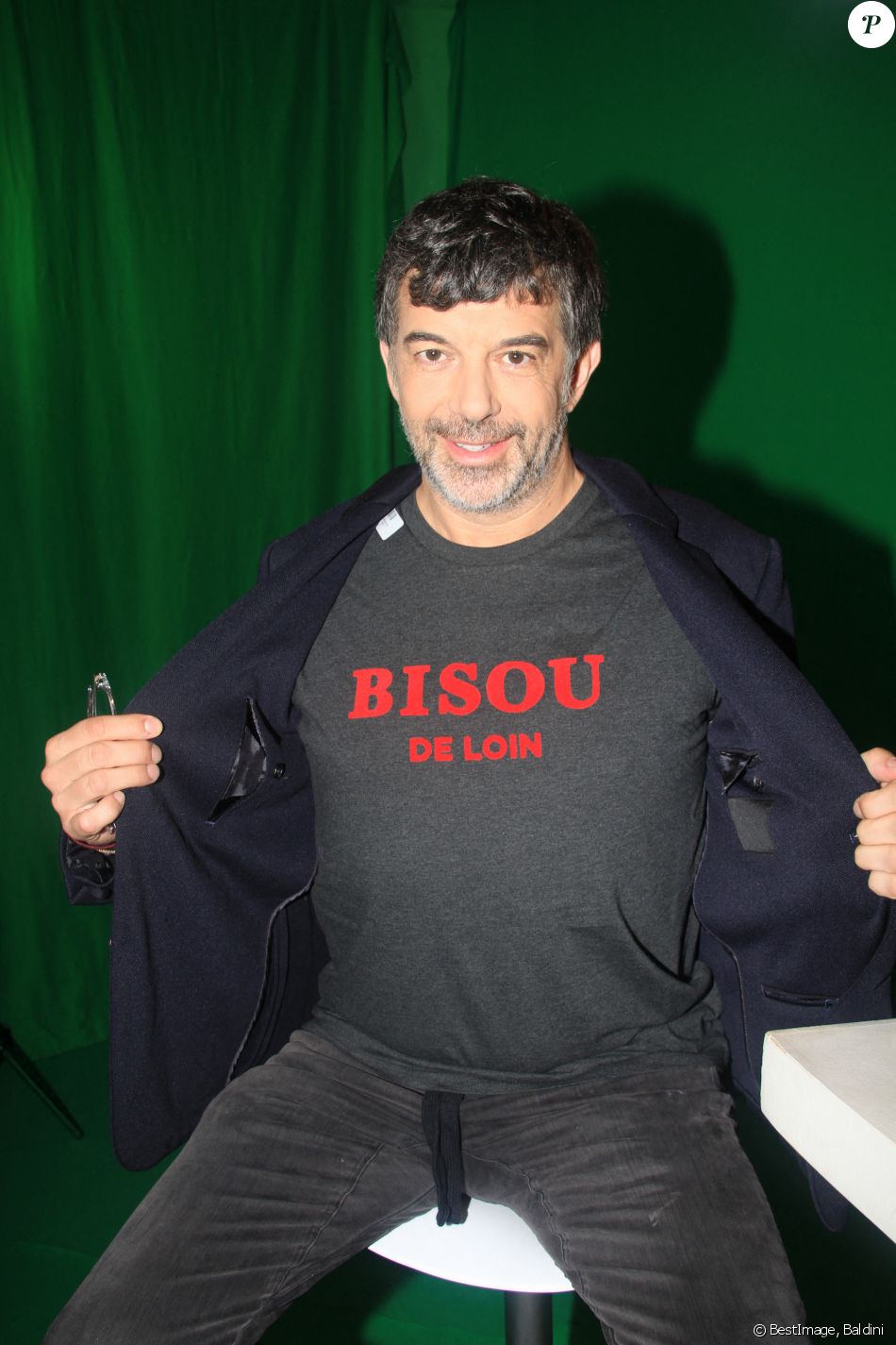 Exclusif - Stéphane Plaza est l'invité de Jordan de Luxe pour l'émission "L'instant de luxe" pour la chaine Non Stop People à Paris le 22 juin 2021. © Baldini / Bestimage