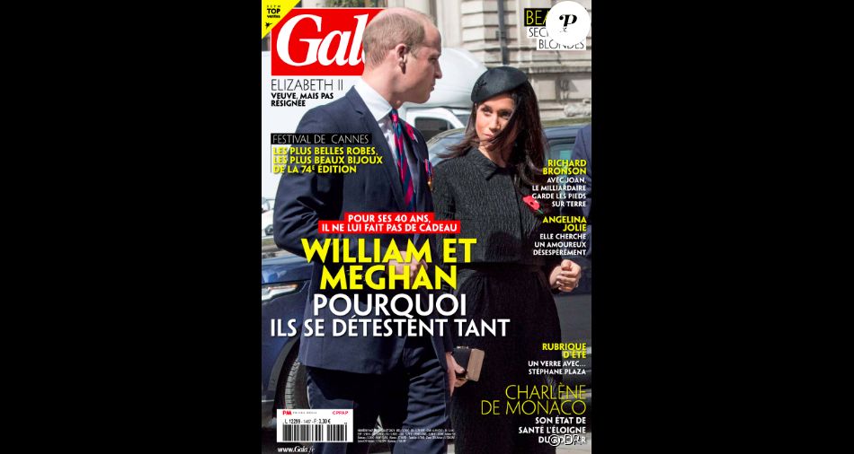 Magazine "Gala" en kiosques le 22 juillet 2021.
