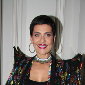 Cristina Cordula (ensemble Jean-Paul Gaultier) lors du cocktail à l'occasion du "Rallye Le Vendôme 80" au profit de l'Institut du Cerveau et de la Moelle épinière à l'Hôtel Ritz à Paris, France, le 7 juin 2019. © Philippe Baldini/Bestimage