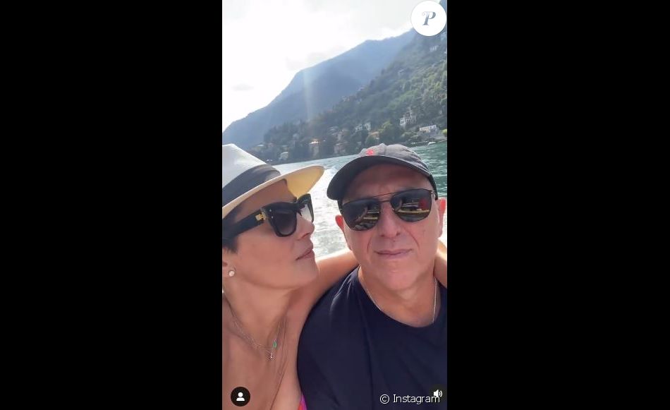 Cristina Cordula avec son mari Frédéric Cassin