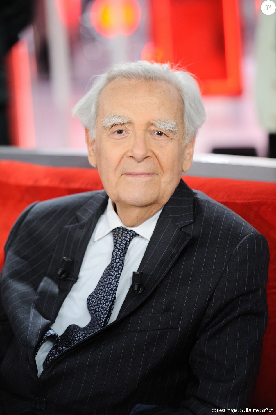 Exclusif - Bernard Pivot - Enregistrement de l'émission Vivement dimanche au studio Gabriel. © Guillaume Gaffiot / Bestimage