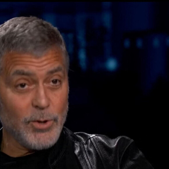 Captures d'écran - George Clooney révèle qu'il se coupe lui-même les cheveux depuis des années avec un Flowbees dans 'émission Jimmy Kimmel Live! à Los Angeles