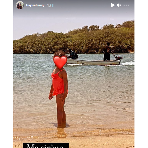 Hapsatou Sy partage de belles photos de ses enfants Abbie et Isaac en vacances au Sénégal.