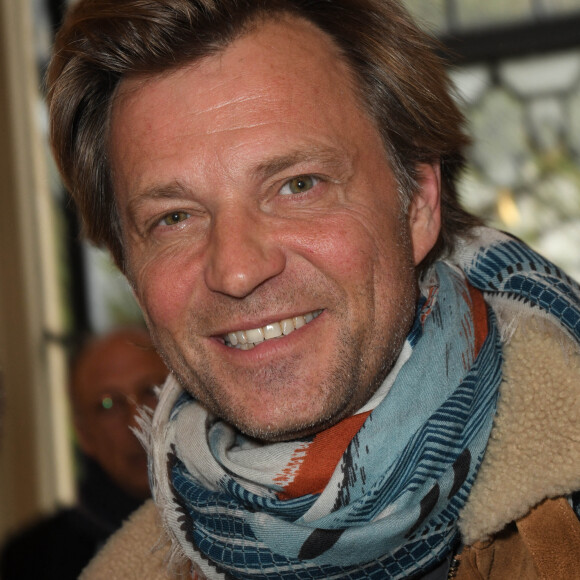 Exclusif - Laurent Delahousse lors du dîner de gala caritatif pour l'association Autistes Sans Frontières à l'hôtel Marcel Dassault à Paris, France, le 18 avril 2019. © Coadic Guirec/Bestimage 