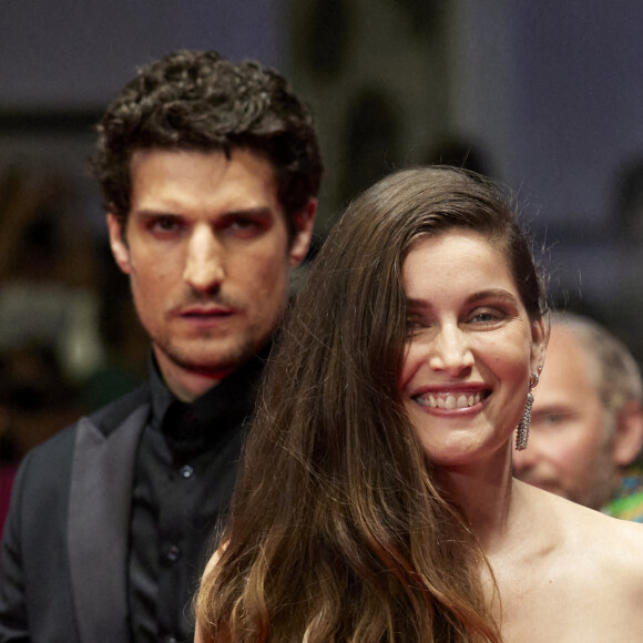 Laetitia Casta et son mari Louis Garrel - Montée des marches du film " Bac Nord " lors du 74ème Festival International du Film de Cannes. Le 12 juillet 2021 © Borde-Jacovides-Moreau / Bestimage 