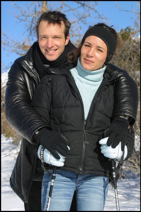 Exclusif - Stéphane Rotenberg et son épouse Nathalie à Briançon