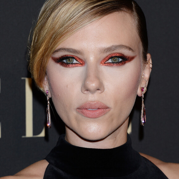 Scarlett Johansson lors de la soirée ELLE Women à l'hôtel Four Seasons à Beverly Hills, le 14 octobre 2019.