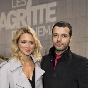 Virginie Efira et son compagnon Mabrouk El Mechri assistent à la 4ème Cérémonie des Magritte du Cinéma, au Square à Bruxelles.