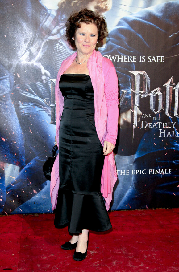 Imelda Staunton à la première mondiale du film "Harry Potter et les Reliques de la mort" à Londres en 2010.