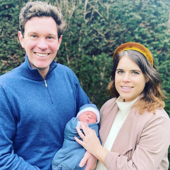 La princesse Eugenie et son mari Jack présentent leur fils August sur Instagram.